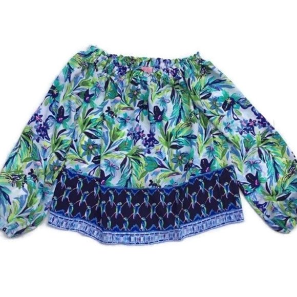 Lilly Pulitzer Lou Lou Too Blouse - Picture 4 of 5